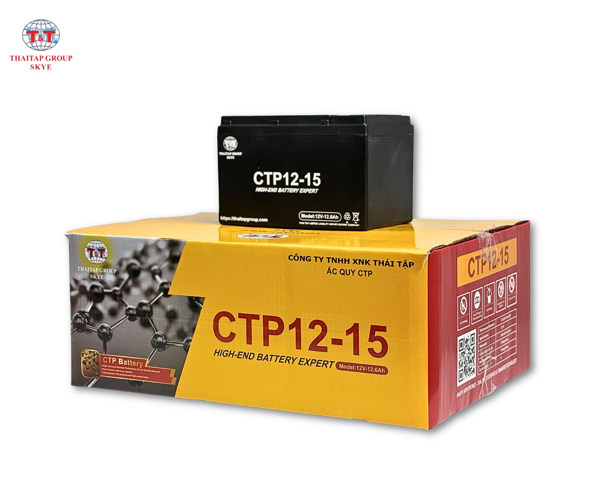 Ắc Quy CTP 12 - 15